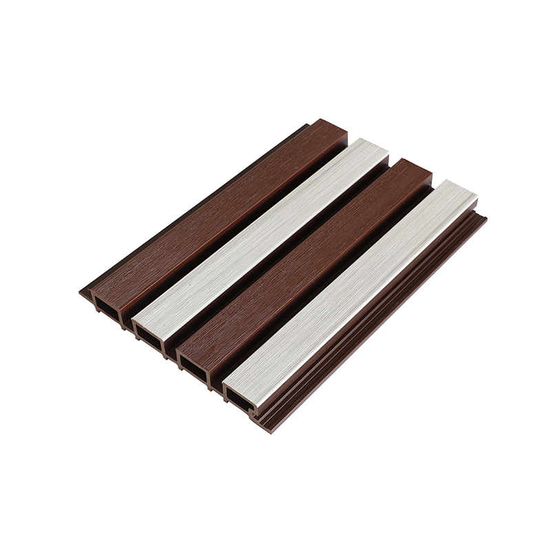 Dua Warna Campuran Warna Co-extrison Dinding Siding Cladding
