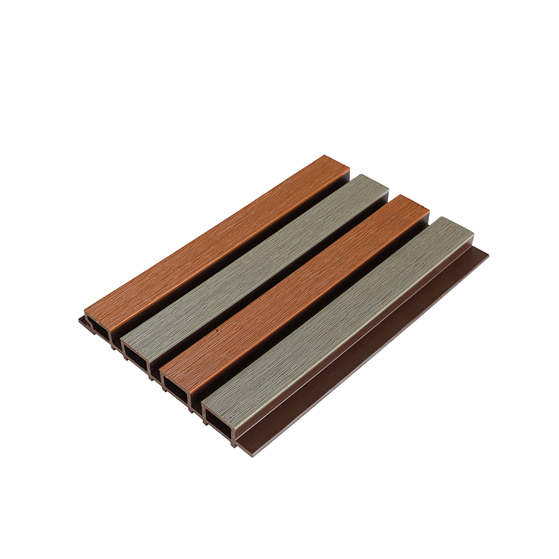 Dua Warna Campuran Warna Co-extrison Dinding Siding Cladding