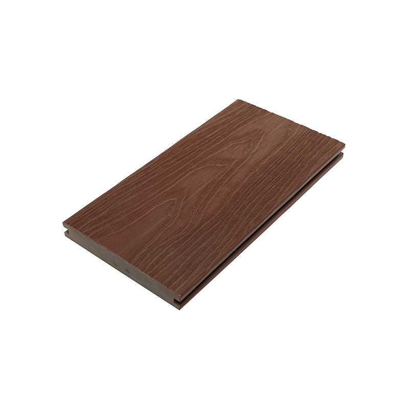 Pepejal Penyemperitan Decking Lantai Komposit Plastik Kayu WPC