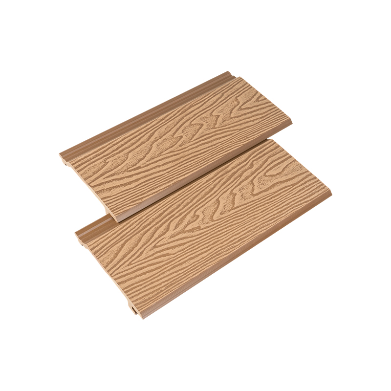 Panel Dinding Luaran Pelapisan Timbul 3D Decking WPC